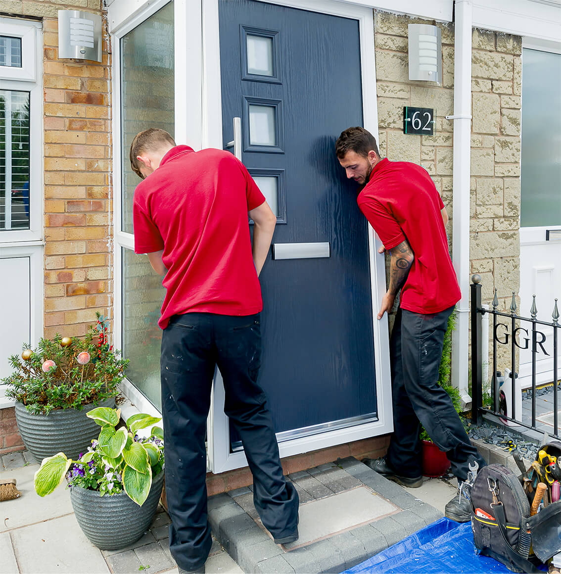 composite front door installation fife safeguard